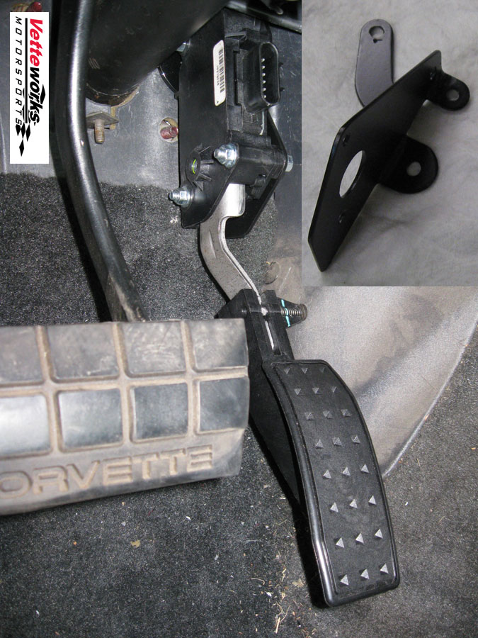 EROD C4 Corvette accelerator pedal bracket
