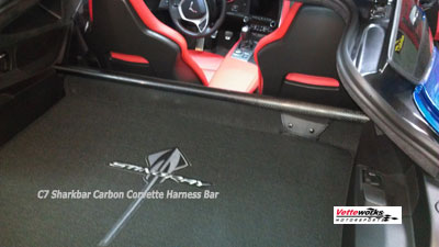 C7 Sharkbar Carbon Corvette Harness Bar 2014-to current