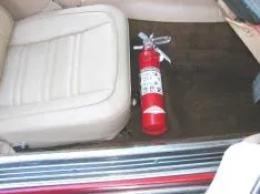 C3 Corvette Fire Extinguisher Brackets