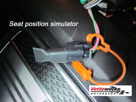 C6 Corvette Seat Postion Simulator